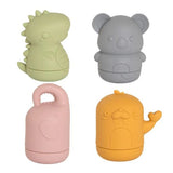 Squeezy Silicone Bath Toys - Animals - All4Ella