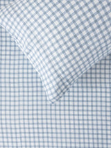 Double - Charlie Fitted Sheet Set by Squiggles - Blue