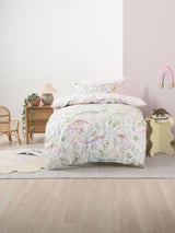 Dino Garden Duvet Cover Set by Squiggles - Single