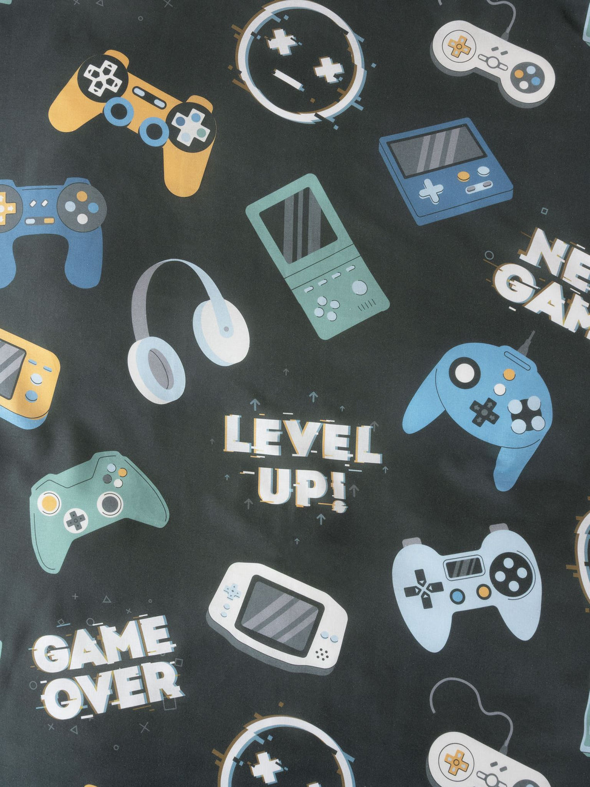 Double - Game Over Duvet Cover Set by Squiggles