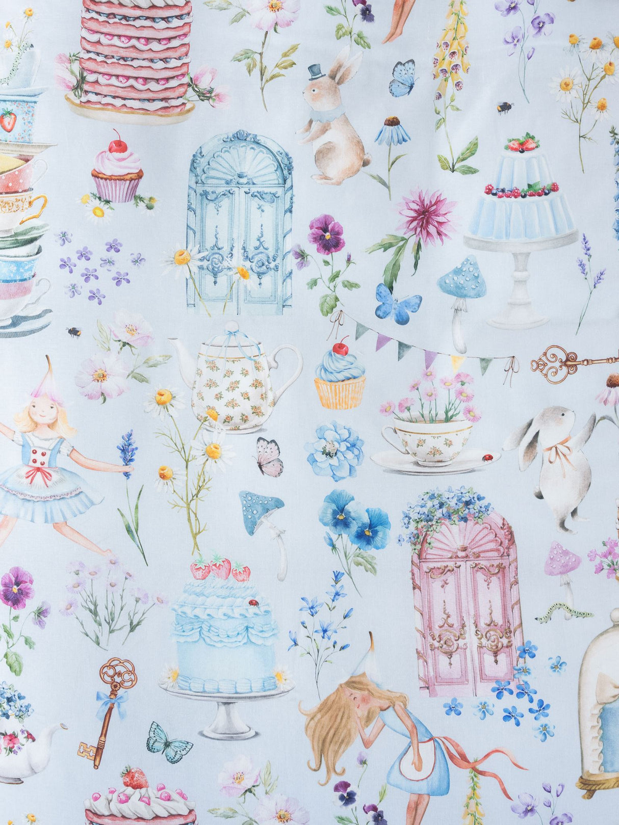 Single - Magic Meadow Duvet Cover Set by Squiggles