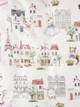 Single - Paris Tails Duvet Cover Set by Squiggles