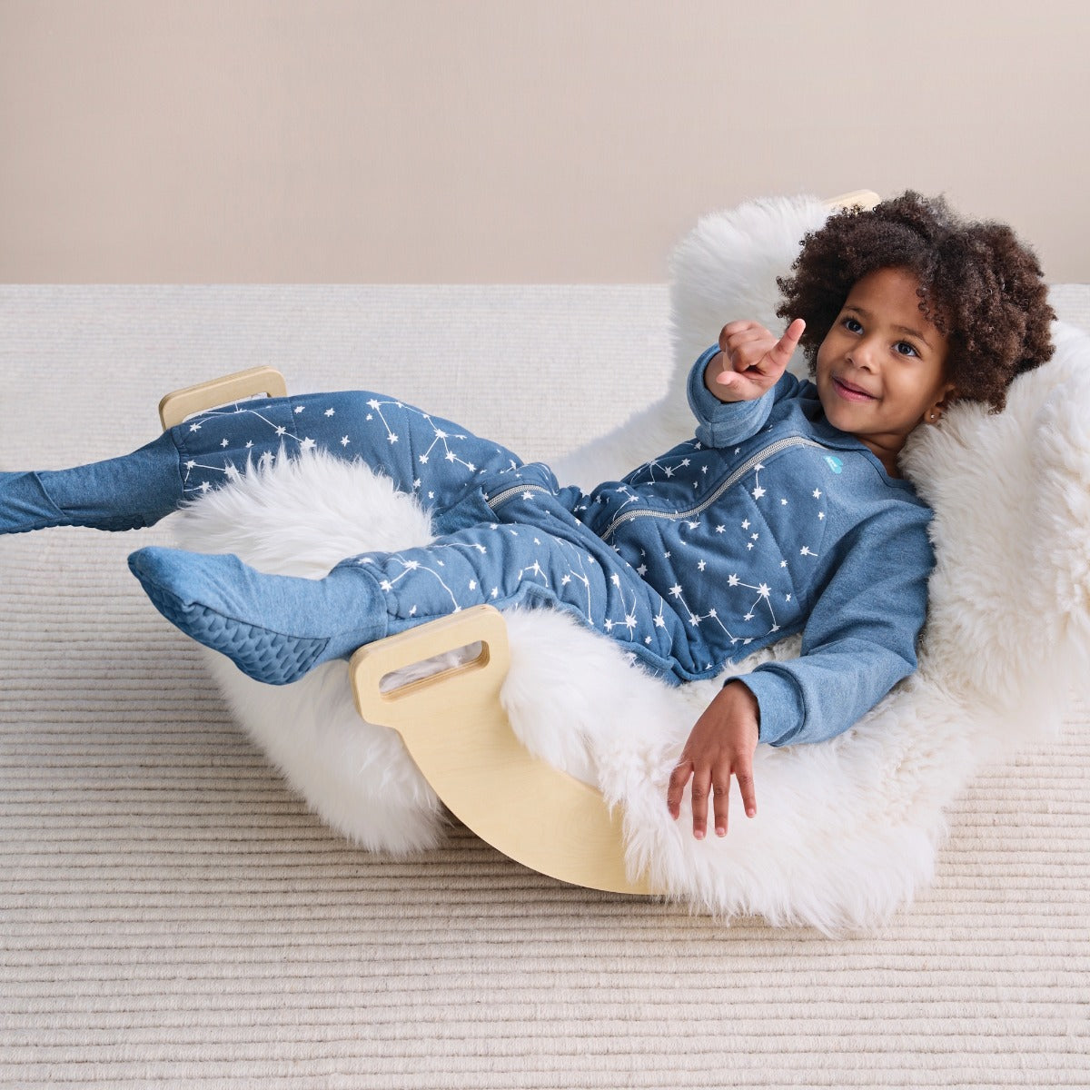 Love to DreamSleep Suit™ Warm 2.5 TOG - Stellar Denim - 12-24m