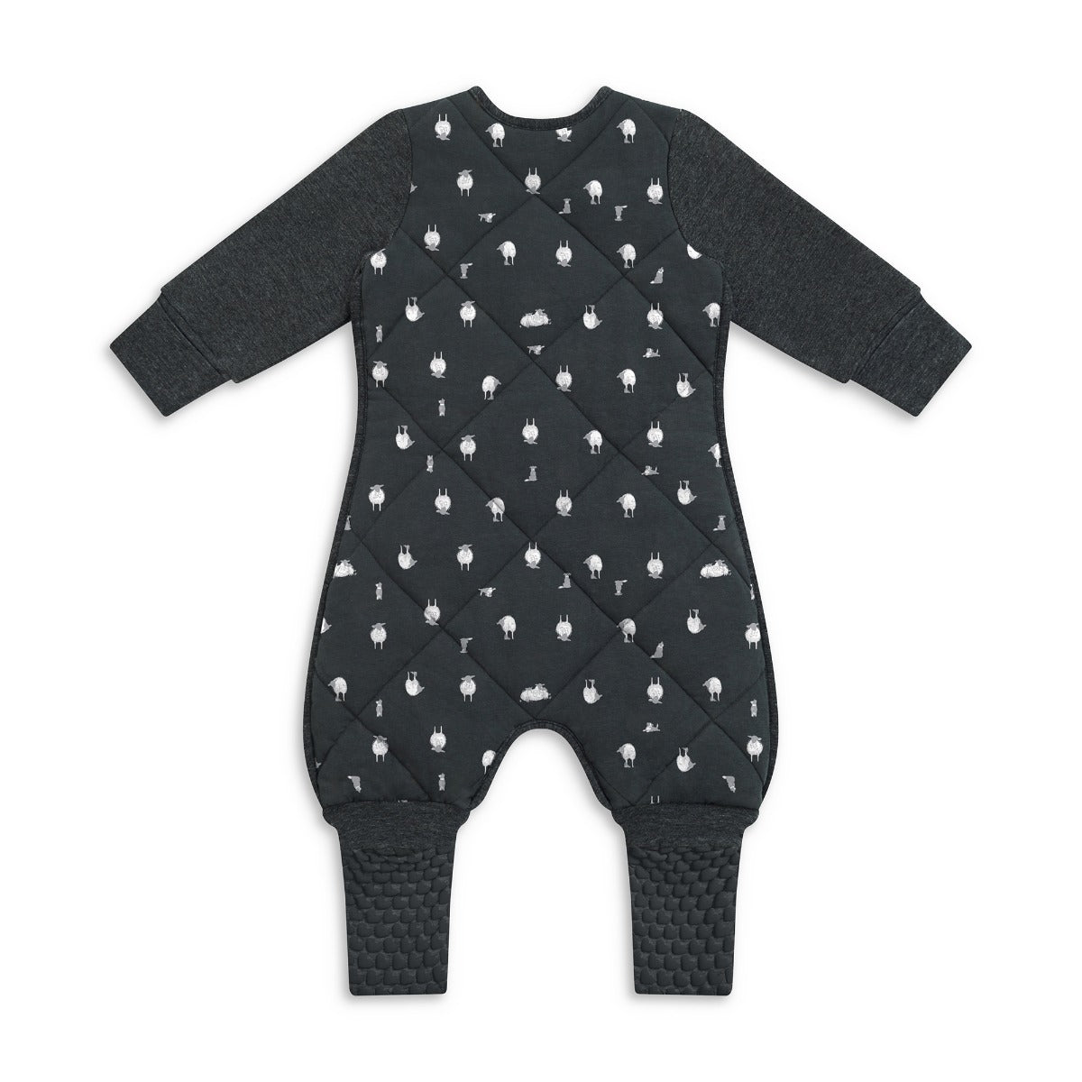 Sleep Suit Organic Warm 2.5 TOG - Lambs Best Friend Charcoal - 12-24M