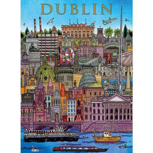 Gibsons: Dublin Cityscape (500pc)