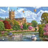 Gibsons: Worcester From The River (1000pc)