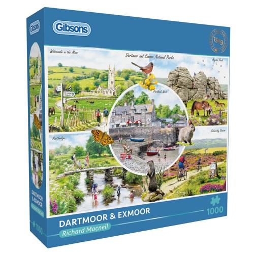 Gibsons: Dartmoor & Exmoor (1000pc)