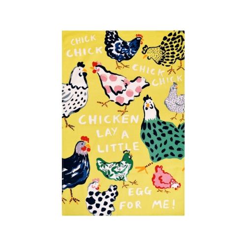 Chick Chicken Cotton Tea Towel 48 x 74cm – Ulster Weavers