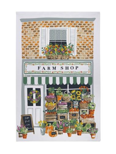 Farm Shop Cotton Tea Towel 48 x 74cm – Ulster Weavers