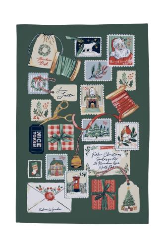 Letters to Santa Cotton Tea Towel 48 x 74cm – Ulster Weavers