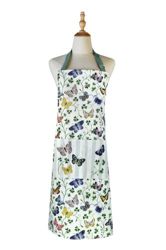 Butterfly Grove Cotton Kitchen Apron 70 x 95cm – Ulster Weavers