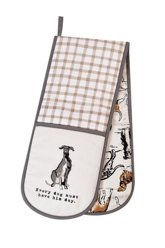 Country Dogs Double Oven Glove 18 x 88cm – Ulster Weavers