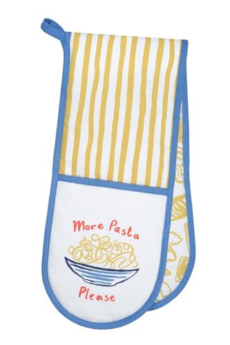 Pasta Lovers Club Double Oven Glove 18 x 88cm – Ulster Weavers