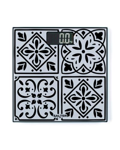 Digital Bathroom Scale 180kg Tangier Tile – Salter SA00702TC