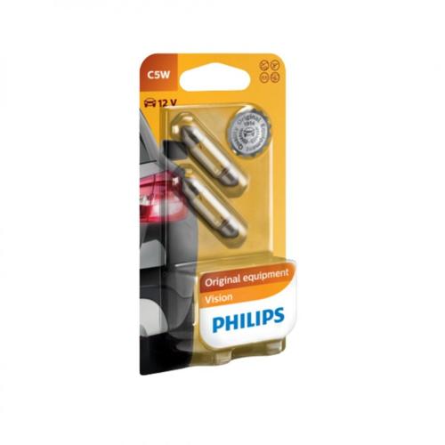 C5W 12V Automotive Globe Twin Pack Philips 12844B2
