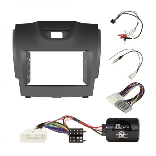 Double DIN Install Kit Holden Colorado Isuzu D-Max M-UX Aerpro FP8063GK