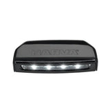 LED Licence Plate Lamp 10-30V Black Housing Narva Model 68