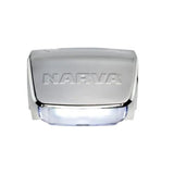 Model 80 LED Licence Plate Lamp Chrome 9-33V Narva 98064C