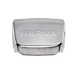Model 80 LED Licence Plate Lamp Chrome 9-33V Narva 98064C