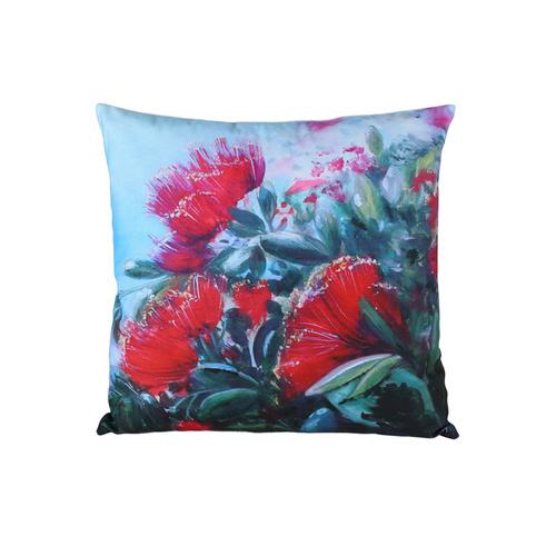 Cushion Cover - Pohotukawa Painting