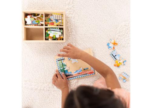 Melissa & Doug - Pets Puzzles in a Box