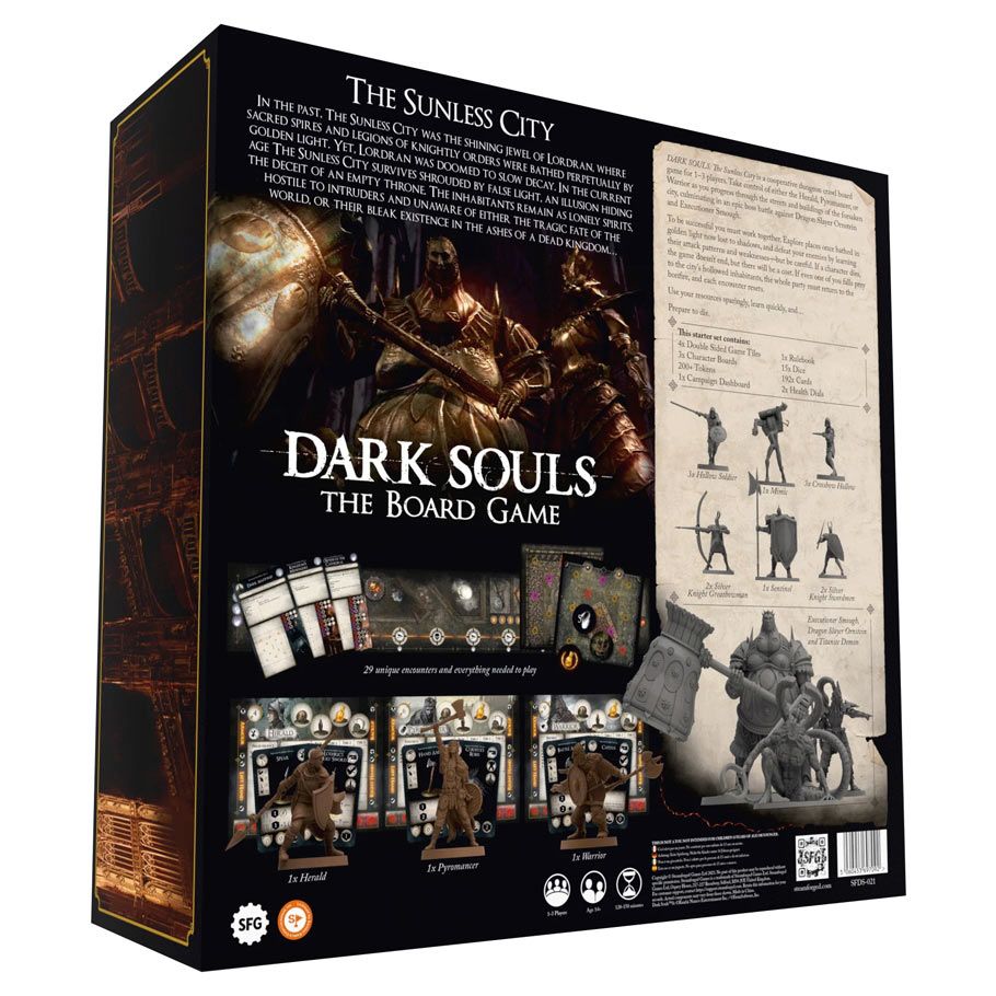 Dark Souls: The Board Game - The Sunless City Core Set - Gaming Tokens