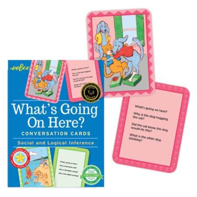 Flashcards - eeBoo What's Going On Here Hardbox
