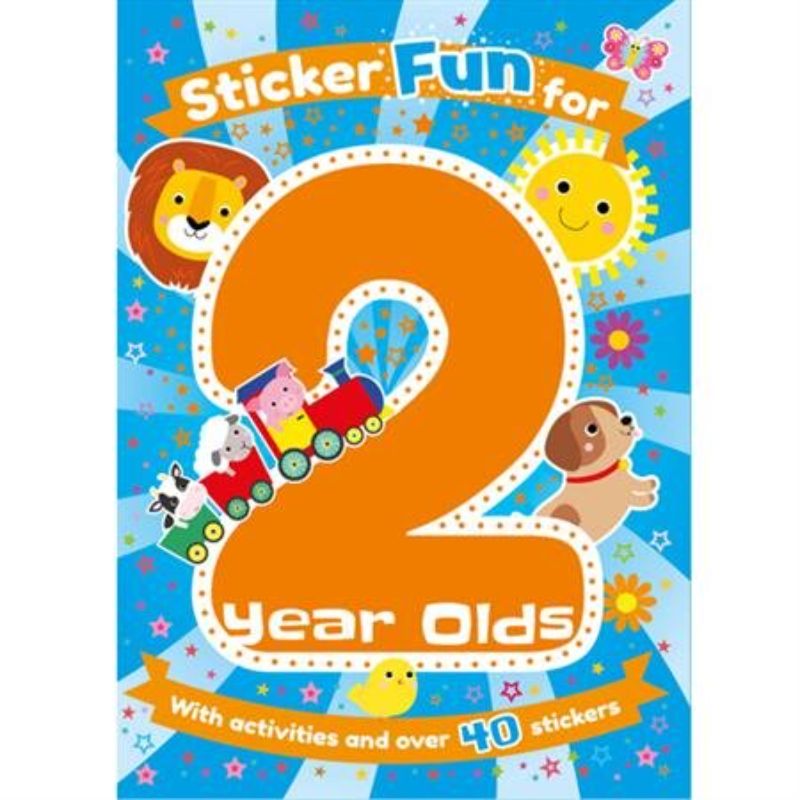 Sticker Activity Book - Sticker Fun for 2 Year Olds