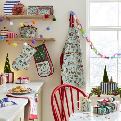 Ulster Weavers Christmas Cats Melamine Scatter Tray 21 x 14cm