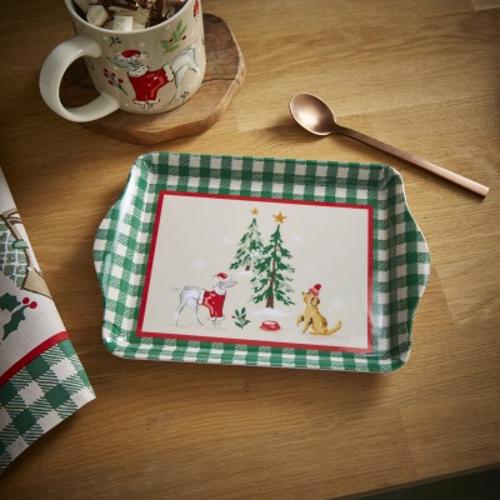Ulster Weavers Winter Walkies Melamine Scatter Tray 21 x 14cm