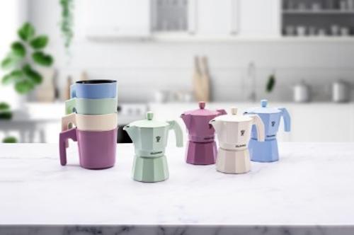Pezzetti Italexpress 3 Cup Aluminium Coffee Maker Magenta