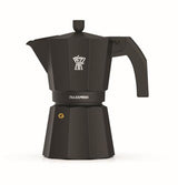 Pezzetti Italexpress 6 Cup Aluminium Coffee Maker Coal Black