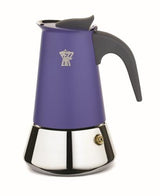 Pezzetti Steelexpress 6 Cup Stainless Steel Coffee Maker Indigo Burst