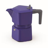 Pezzetti Pentaexpress 3 Cup Aluminium Coffee Maker Torpedo Blue