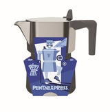 Pezzetti Pentaexpress 6 Cup Aluminium Coffee Maker