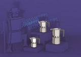 Pezzetti Pentaexpress 6 Cup Aluminium Coffee Maker