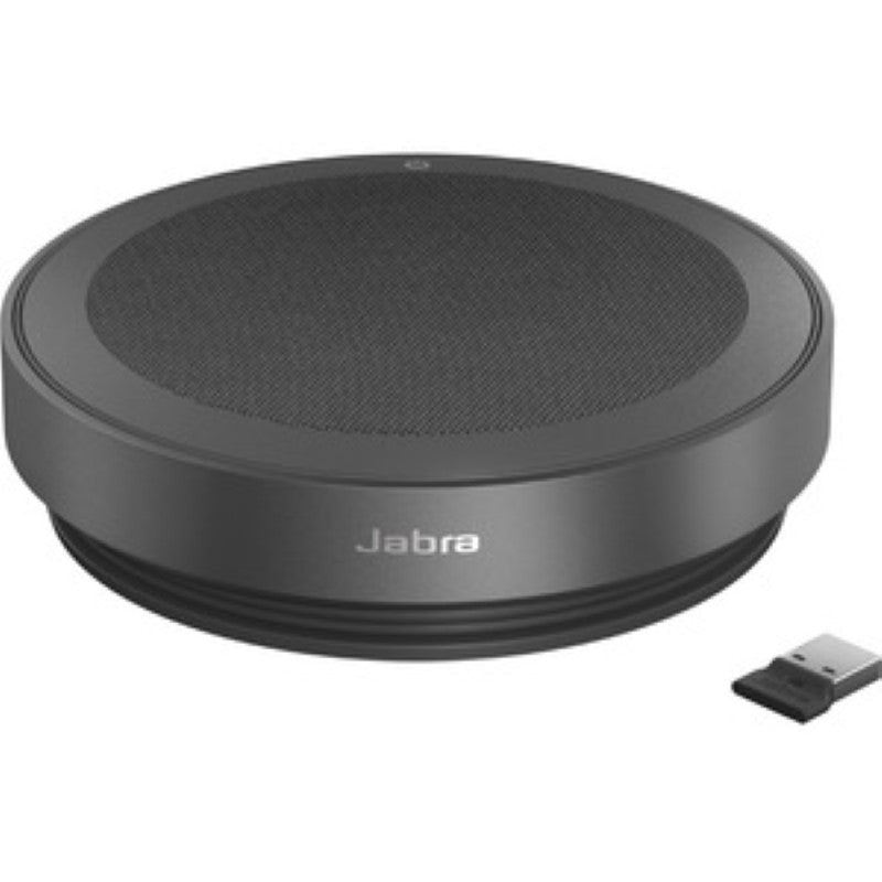 Jabra Speak2 75 MS Teams Certified Speakerphone with Link 380a - Dark Grey - Hybrid Work Solution