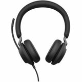 Jabra Evolve2 40 SE Stereo USB-C Wired Binaural Headset for Premium Audio & Comfort