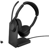 Jabra EVOLVE2 55 UC Stereo Headset - Wireless Bluetooth, Noise Canceling, USB-C, Comfort