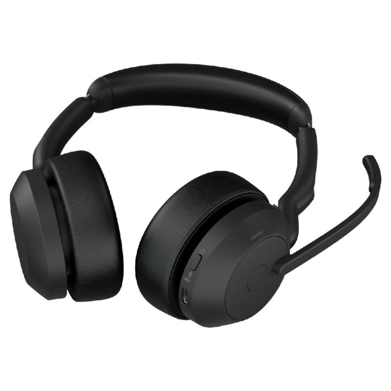 Jabra EVOLVE2 55 UC Stereo Headset - Wireless Bluetooth, Noise Canceling, USB-C, Comfort