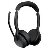 Jabra EVOLVE2 55 UC Stereo Wireless Headset - USB-C, ANC, Dual Connectivity for Hybrid Work