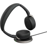 Jabra EVOLVE2 65 FLEX UC Stereo Wireless Headset - Bluetooth 5.2, ANC, Portable Design, Black