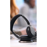 Jabra EVOLVE2 65 FLEX UC Stereo Wireless Headset - Bluetooth 5.2, ANC, Portable Design, Black