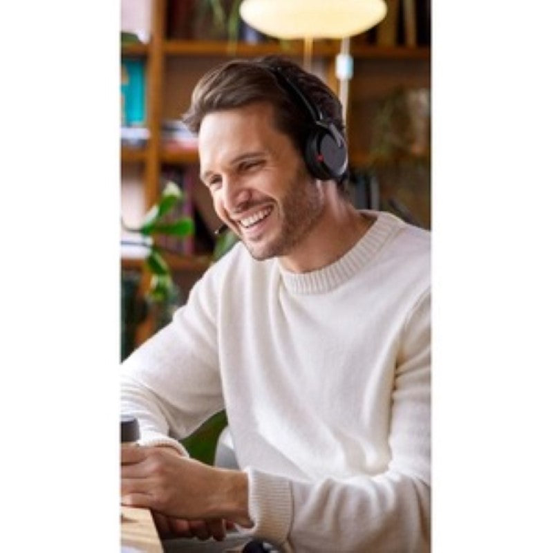 Jabra EVOLVE2 65 FLEX Wireless Headset - Stereo, USB-C, Active Noise Cancellation, Bluetooth 5.2