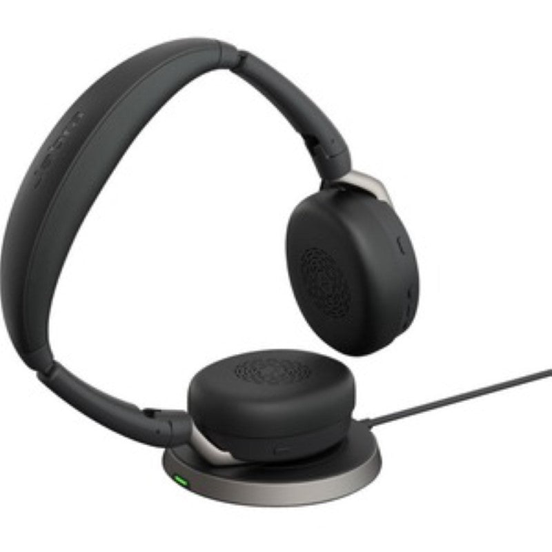 Jabra EVOLVE2 65 FLEX Wireless Bluetooth Headset - Active Noise Cancelling, USB-A, MS Compatible