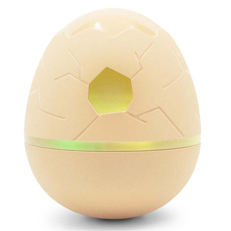 Interactive Dog Toy - CHEERBLE WICKED EGG Apricot - Automatic Treat Dispenser & Brain Game