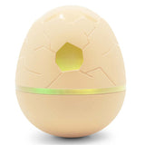 Interactive Dog Toy - CHEERBLE WICKED EGG Apricot - Automatic Treat Dispenser & Brain Game