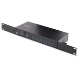 StarTech 16-Port Industrial USB 3.0 Hub/Switch with ESD Protection & Dual-Host Feature