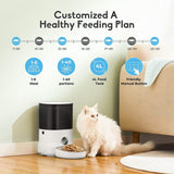 Dogness F12 Cube 4L Programmable Pet Feeder for Dogs and Cats - Automated Feeding Solution