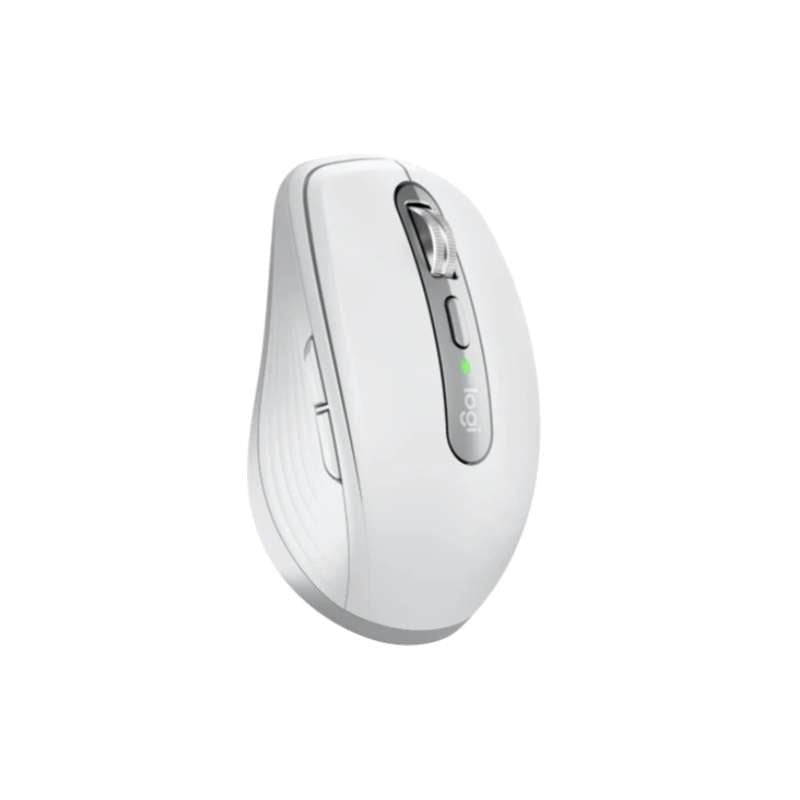 Logitech MX Anywhere 3S Wireless Mouse - Pale Gray - 8K DPI, Rechargeable, Bluetooth